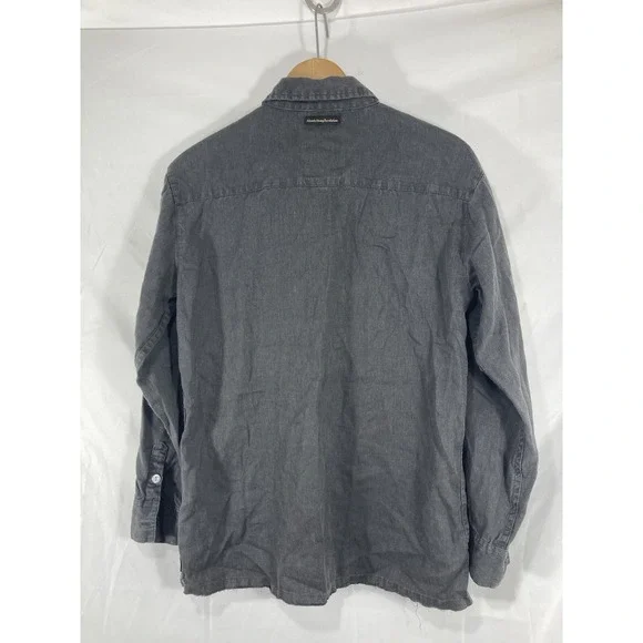 Vintage Rare Afends Hemp Revolution Men's Size 2 Gray 55% Hemp Organic Cotton
